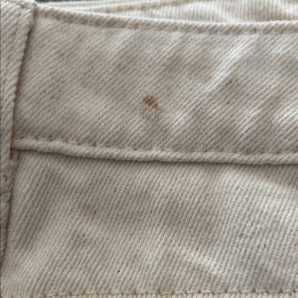 Anthropology Pilcro Sparkle Cream Textured Pants - Picture 7 of 10